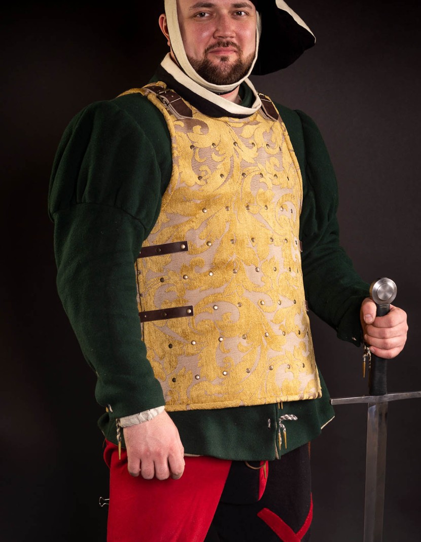 Royal brigandine for SCA and fencing photo made by Steel-mastery.com