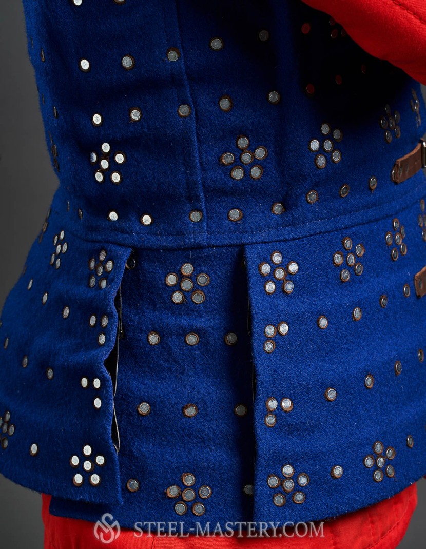 Caesar large-plated brigandine photo made by Steel-mastery.com