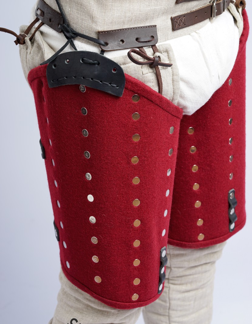 Thigh protection photo made by Steel-mastery.com