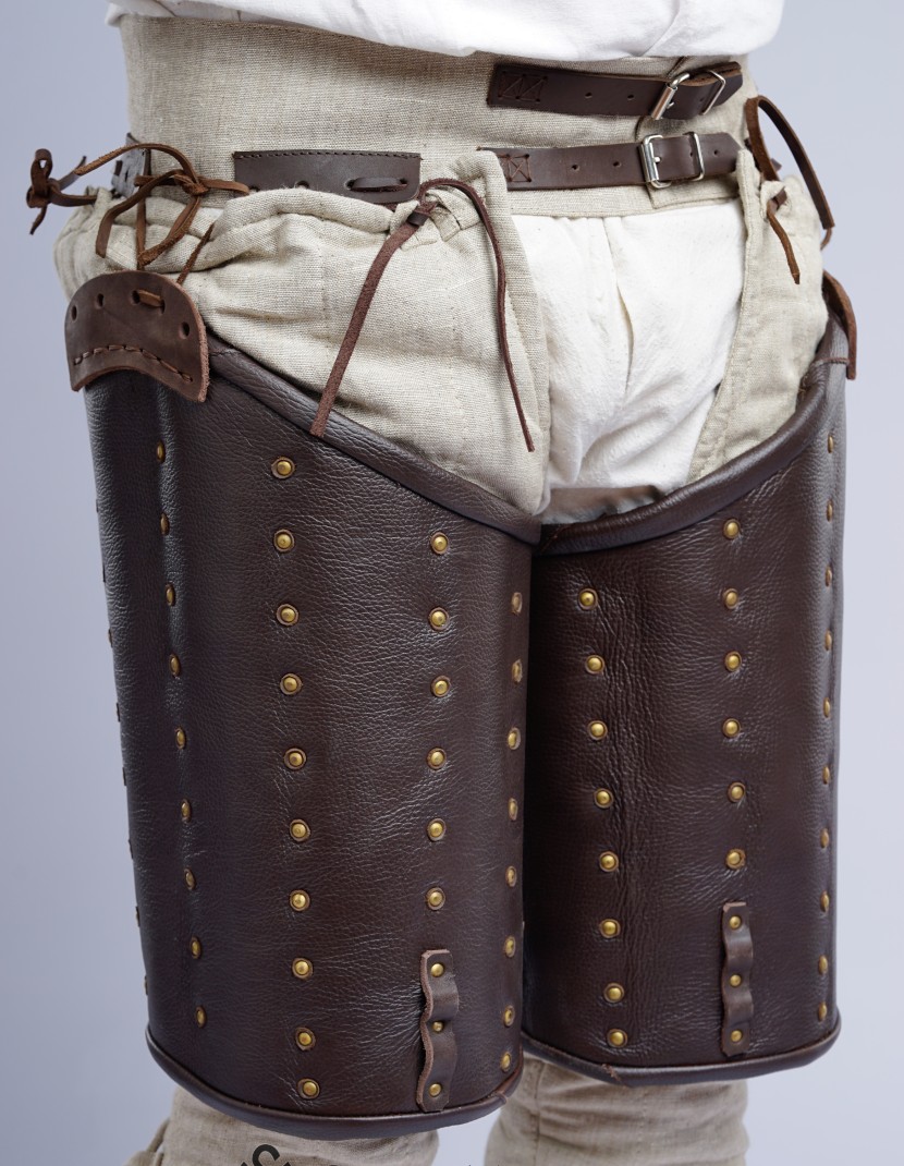 Thigh protection photo made by Steel-mastery.com