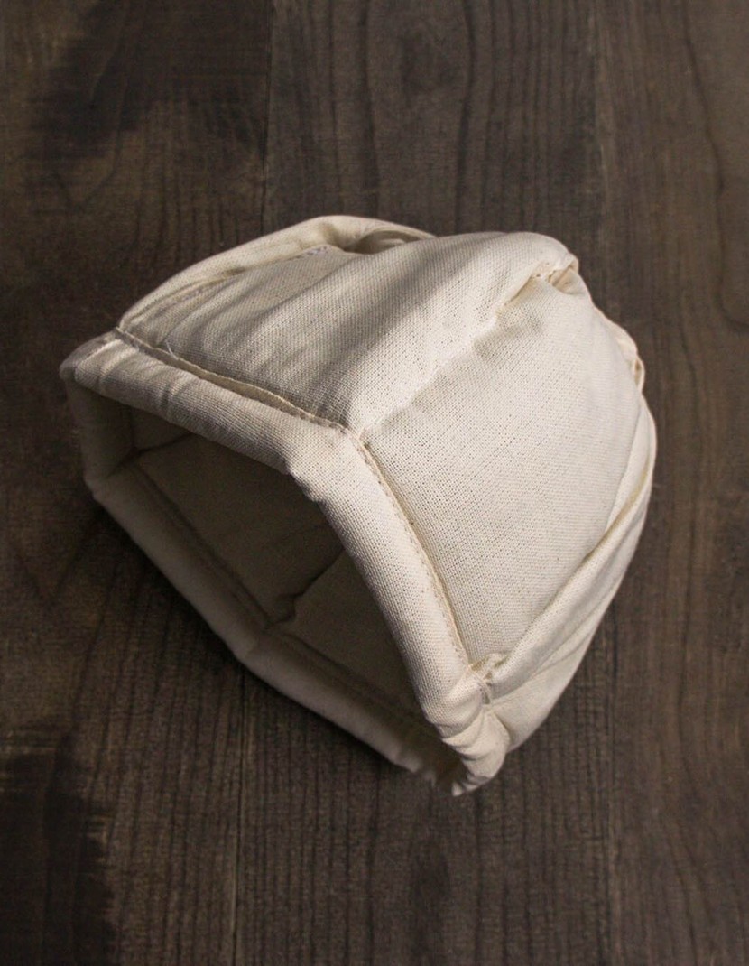 Liner for sallets, norman and conical types helmet photo made by Steel-mastery.com