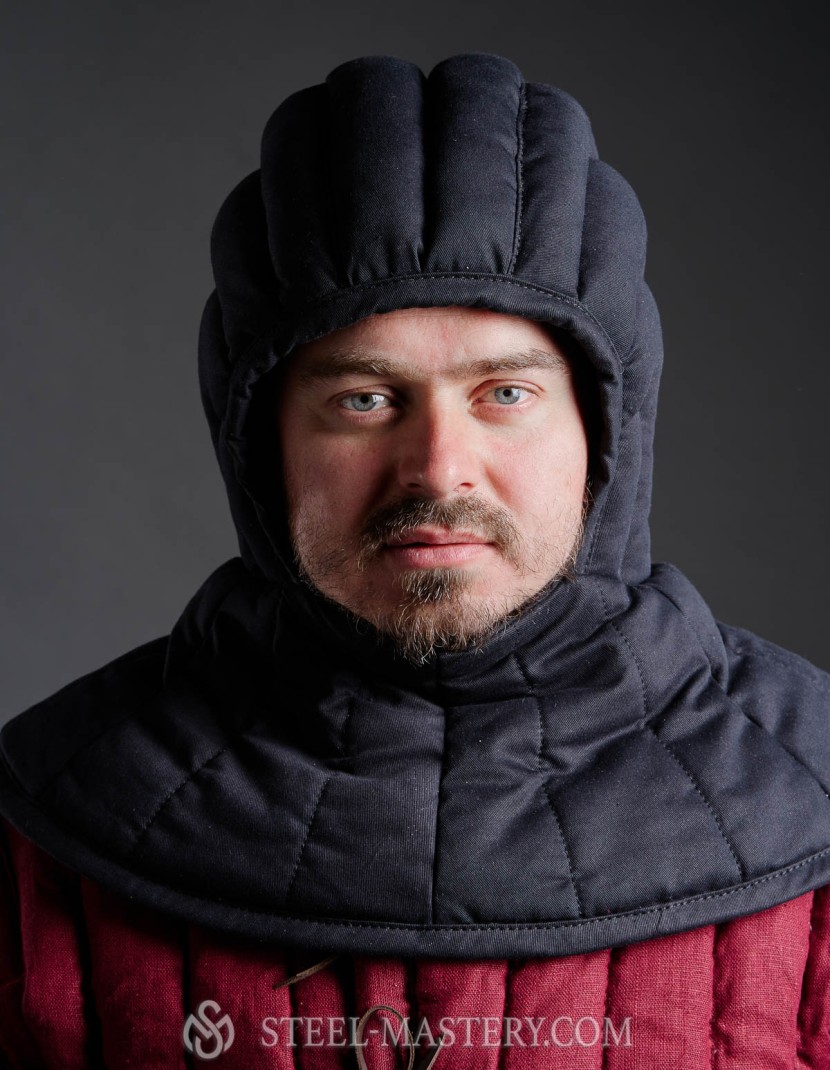 Padded liner with pelerine photo made by Steel-mastery.com