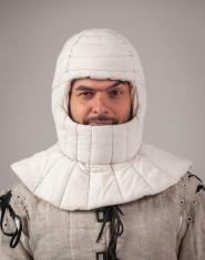 Padded Medieval coif