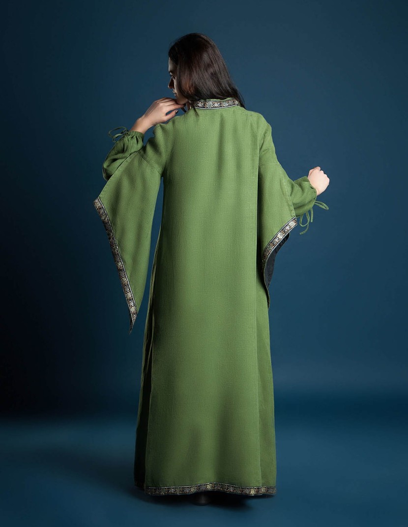 Long coat with wide sleeves  photo made by Steel-mastery.com