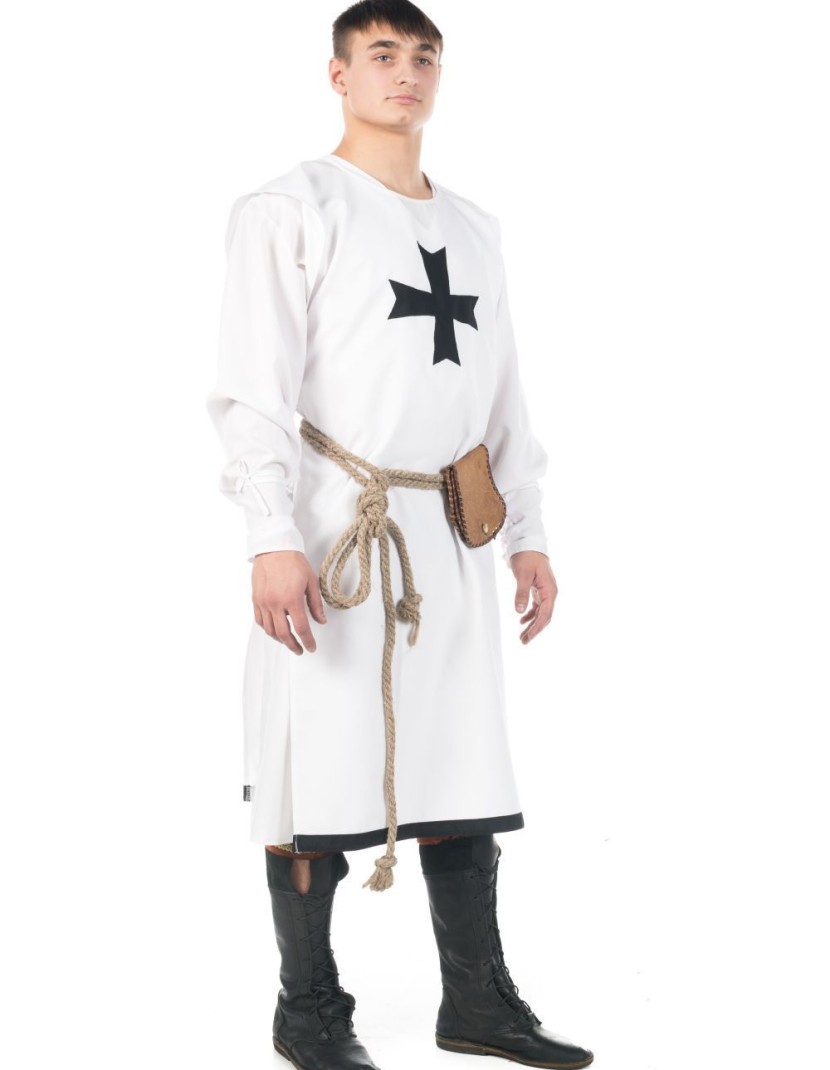 Costume of Hospitaller Order knight or Maltese knight photo made by Steel-mastery.com
