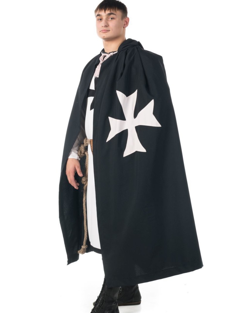 Costume of Hospitaller Order knight or Maltese knight photo made by Steel-mastery.com
