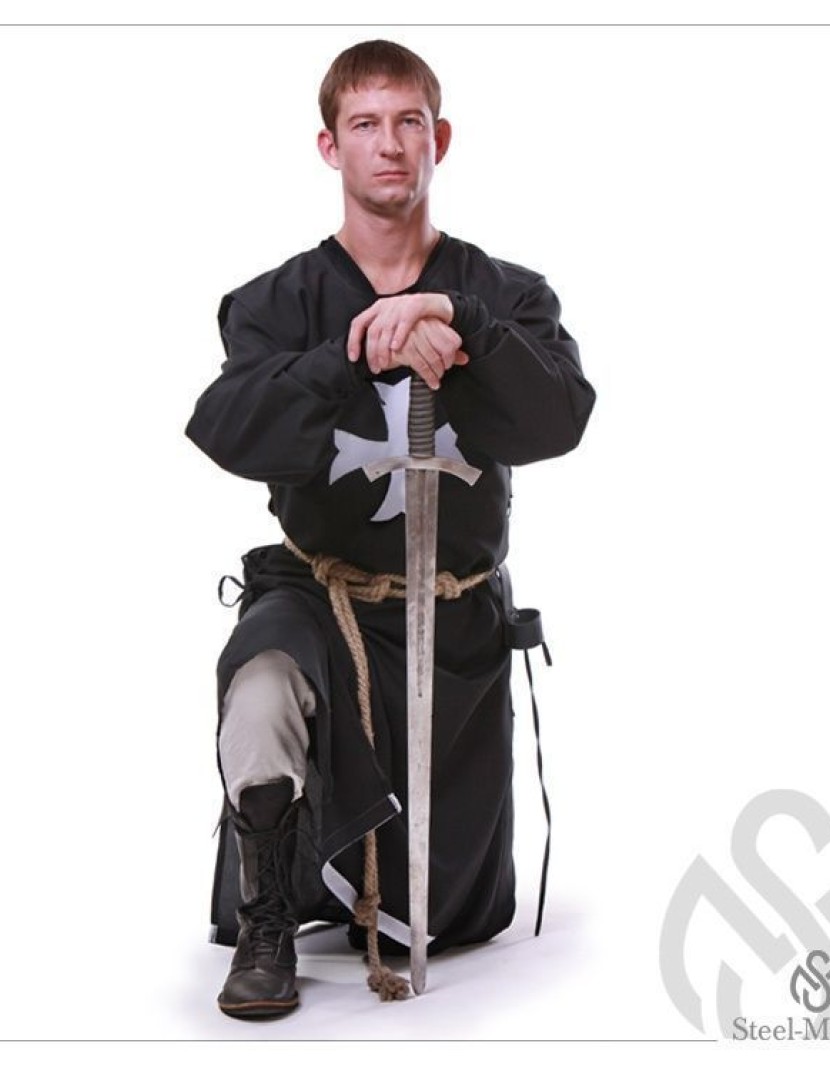 Costume of Hospitaller Order knight or Maltese knight photo made by Steel-mastery.com
