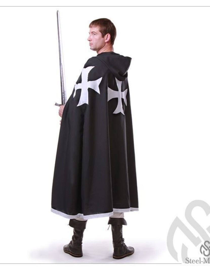 Costume of Hospitaller Order knight or Maltese knight photo made by Steel-mastery.com