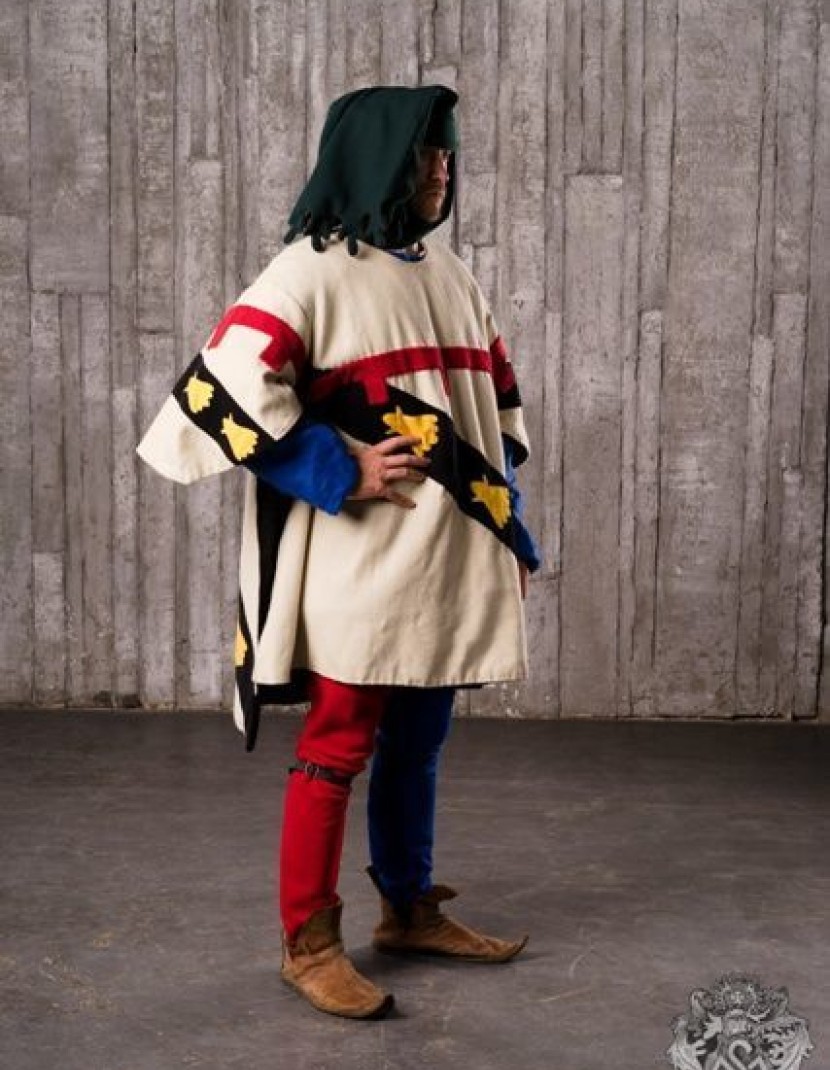 Coat of arms (tabard) with your emblem photo made by Steel-mastery.com