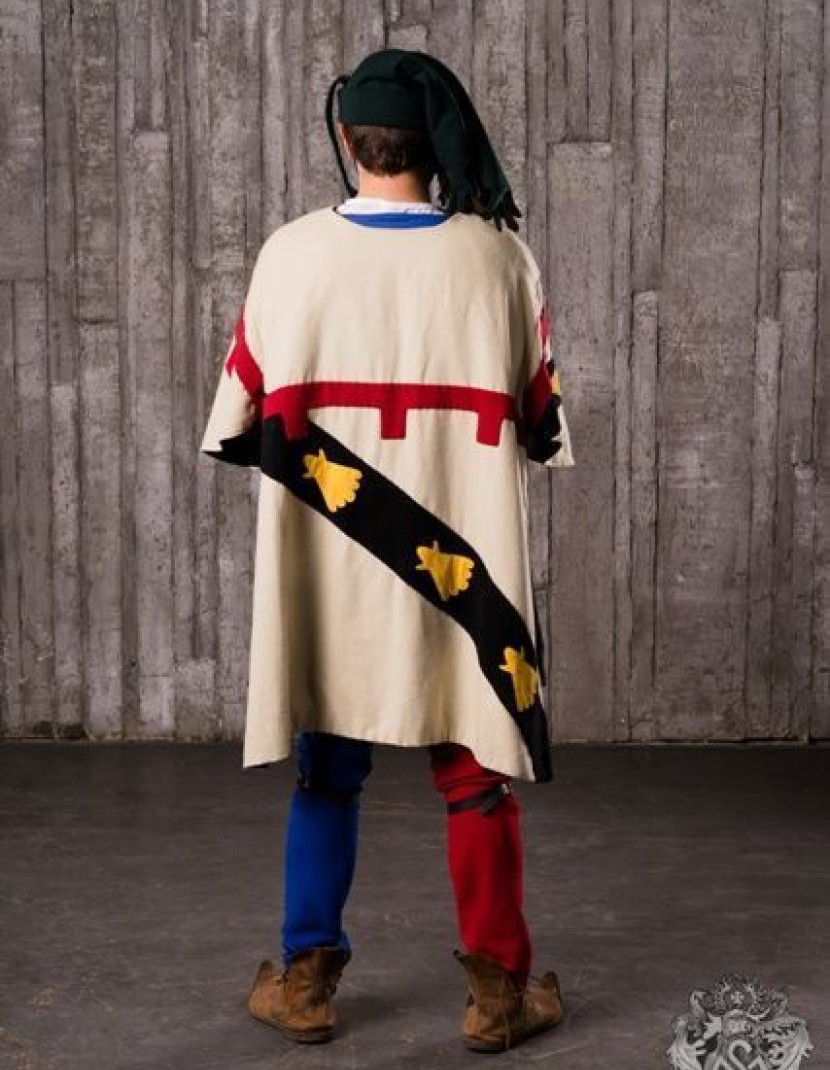 Coat of arms (tabard) with your emblem photo made by Steel-mastery.com