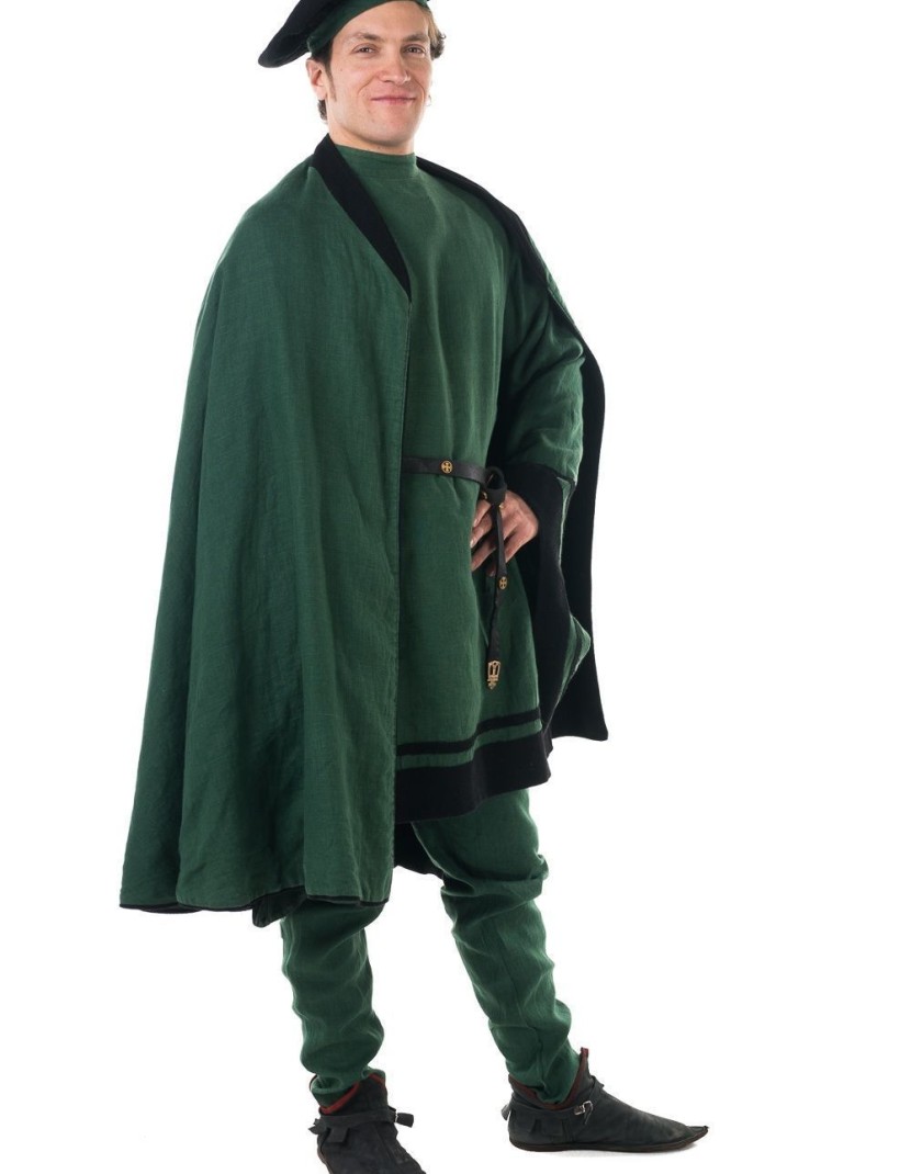 Costume of knight, XIV century photo made by Steel-mastery.com