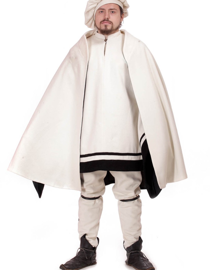 Costume of knight, XIV century photo made by Steel-mastery.com