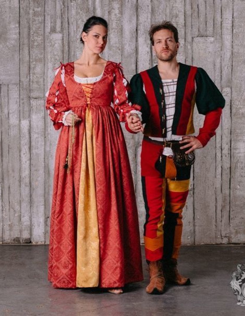Italian Renaissance dress, XV century photo made by Steel-mastery.com