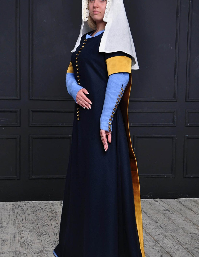 English dress of the XIV-XV century photo made by Steel-mastery.com