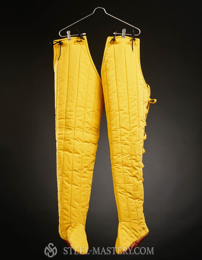 Padded chausses XII-XIII centuries photo made by Steel-mastery.com