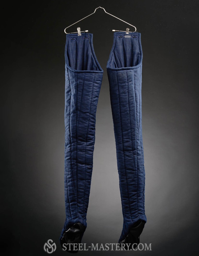 Padded chausses XII-XIII centuries photo made by Steel-mastery.com
