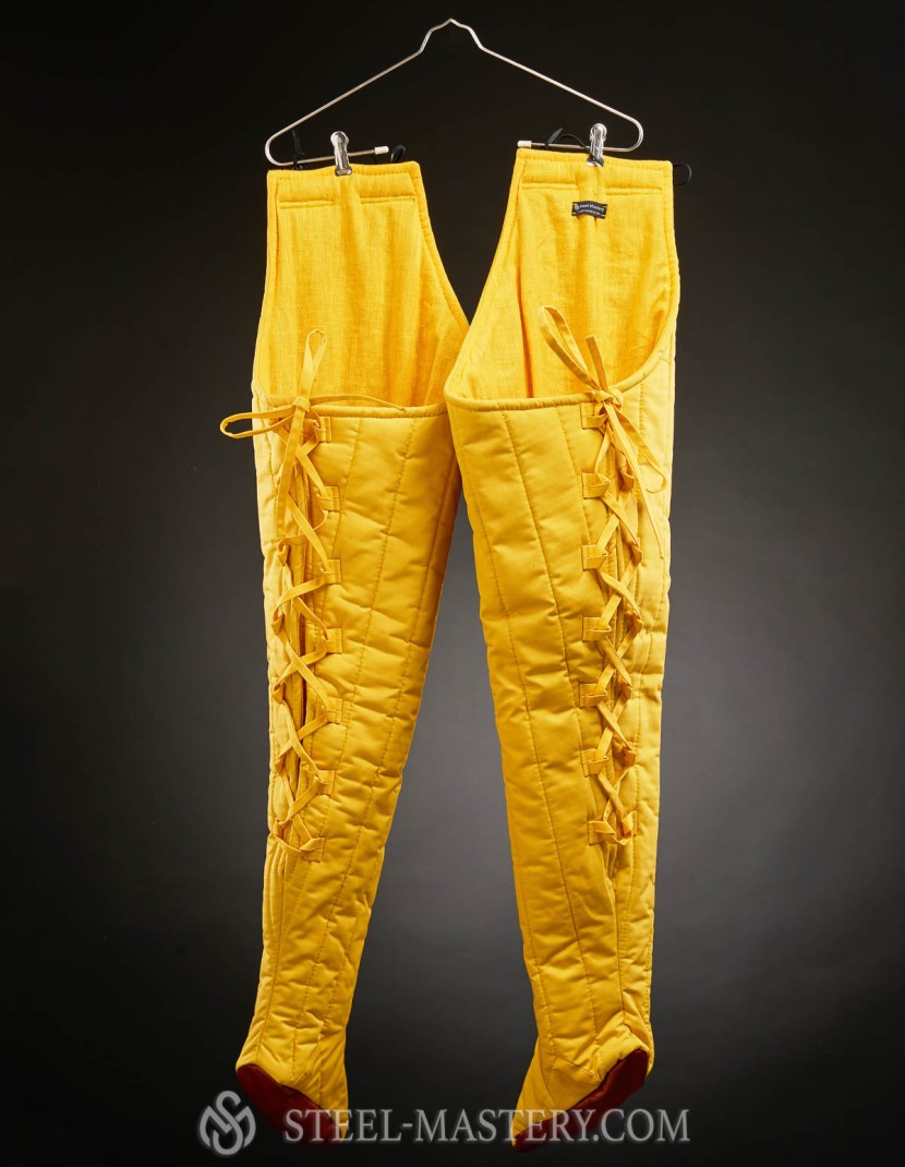 Padded chausses XII-XIII centuries photo made by Steel-mastery.com