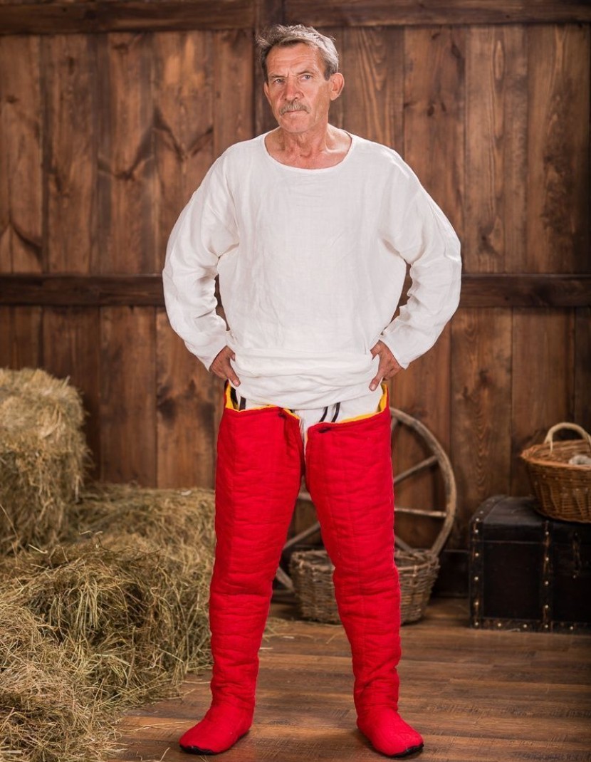 Padded chausses XII-XIII centuries photo made by Steel-mastery.com