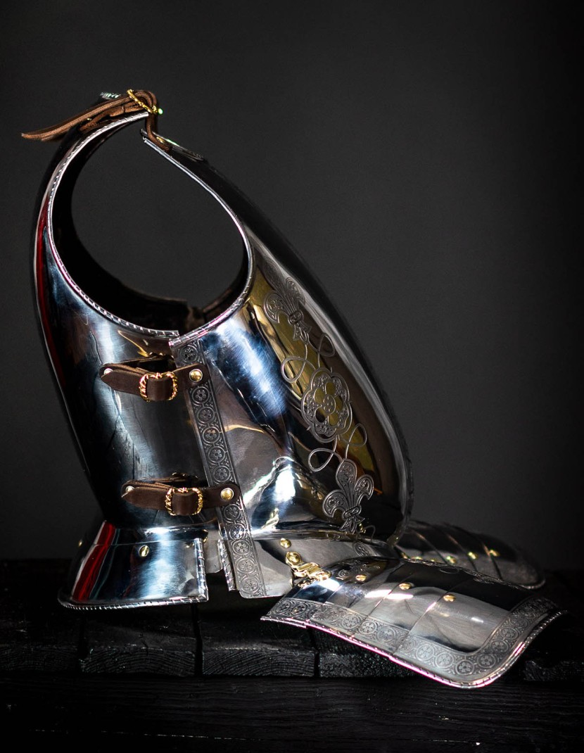 Full Plate Armor (Garniture) of George Clifford, Third Earl of Cumberland, end of XVI century (1590-1592)  photo made by Steel-mastery.com