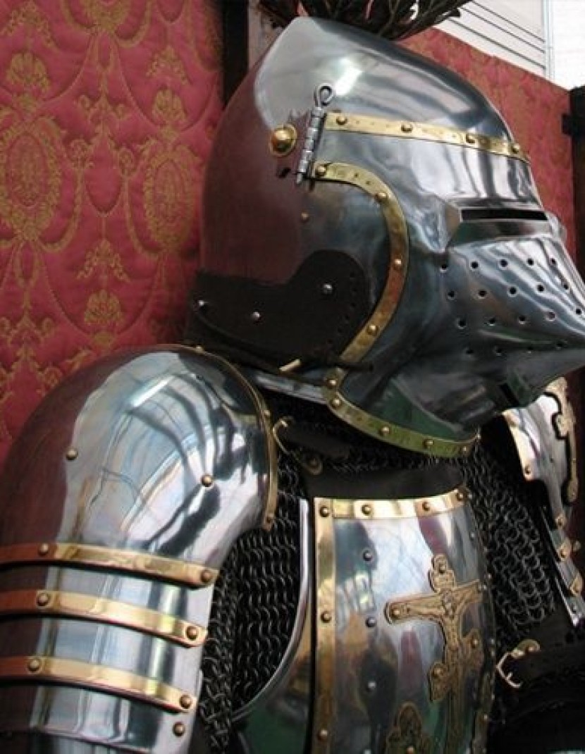 Full plate armour in Churburg style - 14th century photo made by Steel-mastery.com