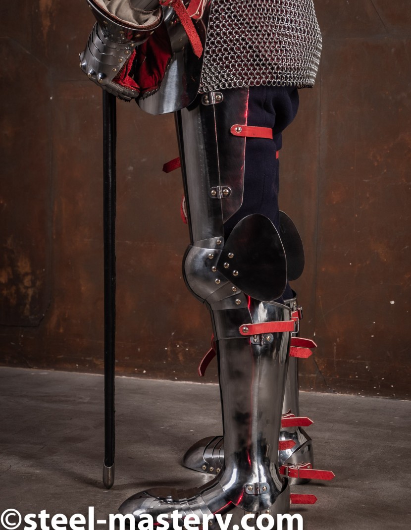 Full knights armour for interior photo made by Steel-mastery.com