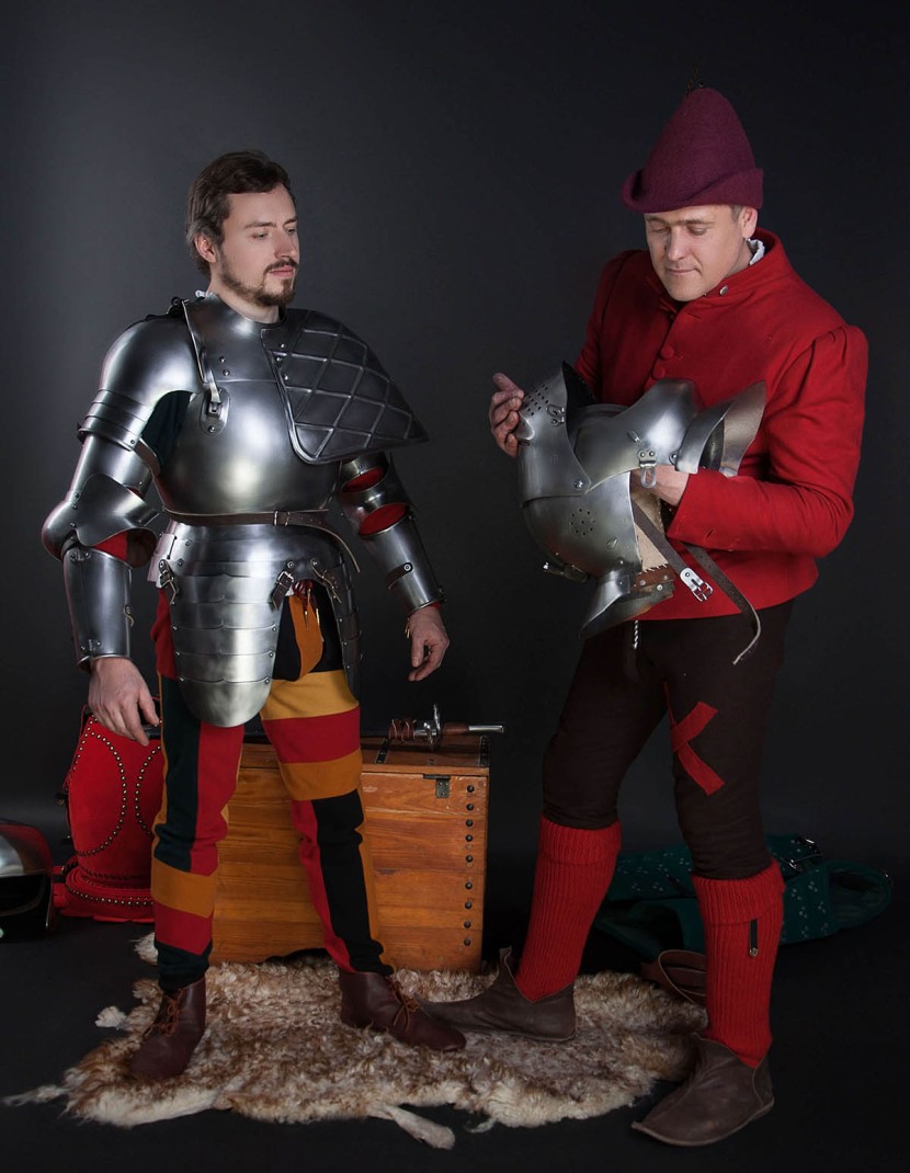 Jousting knight armor, 16th century photo made by Steel-mastery.com