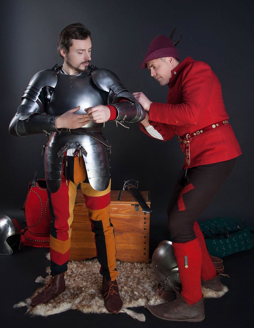 Jousting knight armor, 16th century photo made by Steel-mastery.com