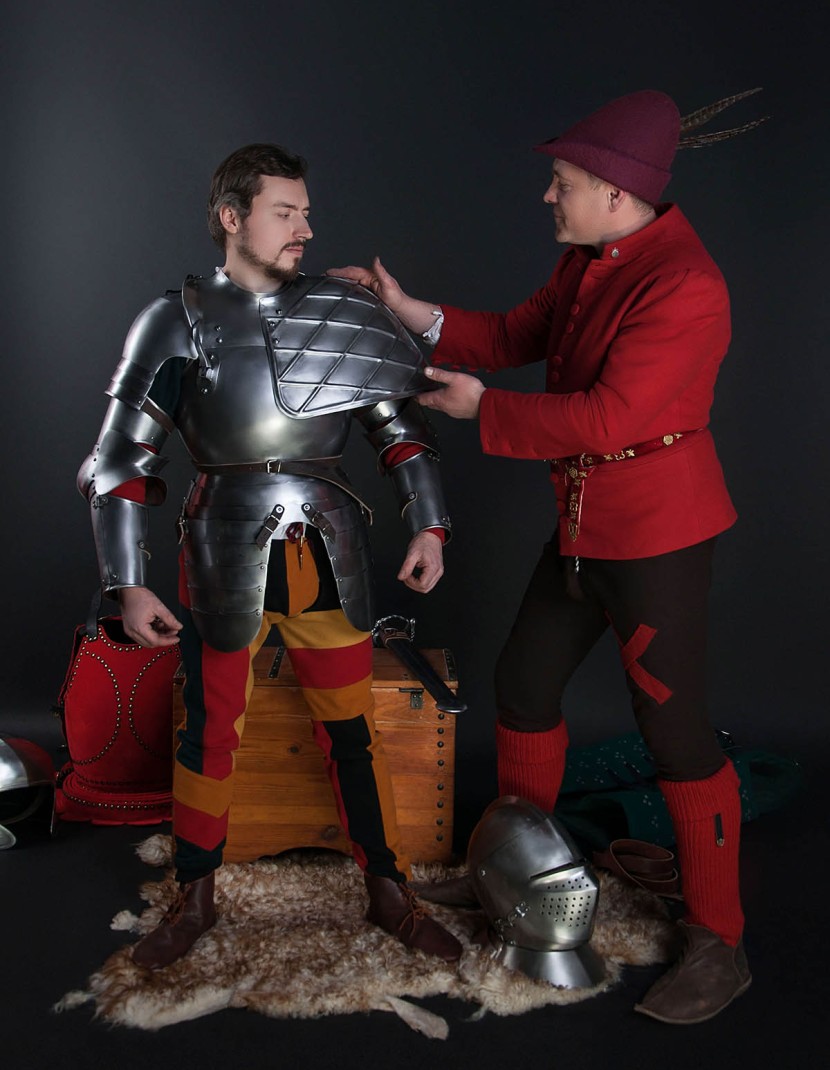 Jousting knight armor, 16th century photo made by Steel-mastery.com