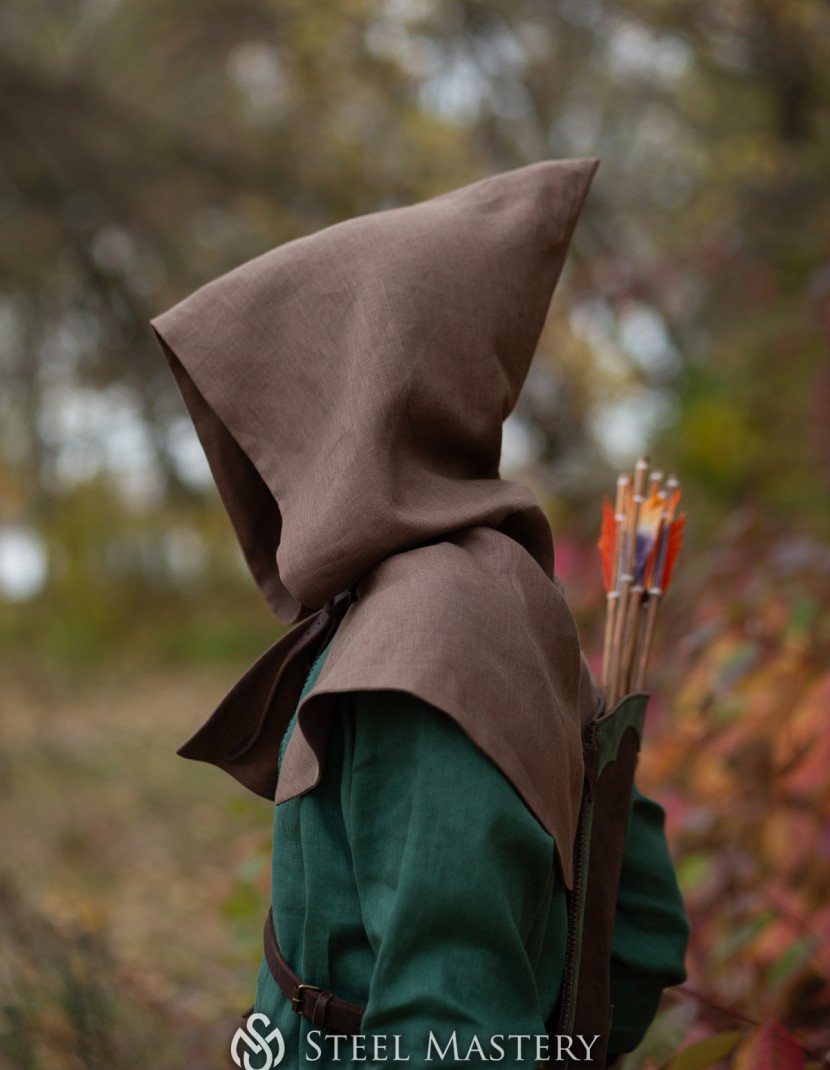 Forest Guardian's linen hood photo made by Steel-mastery.com