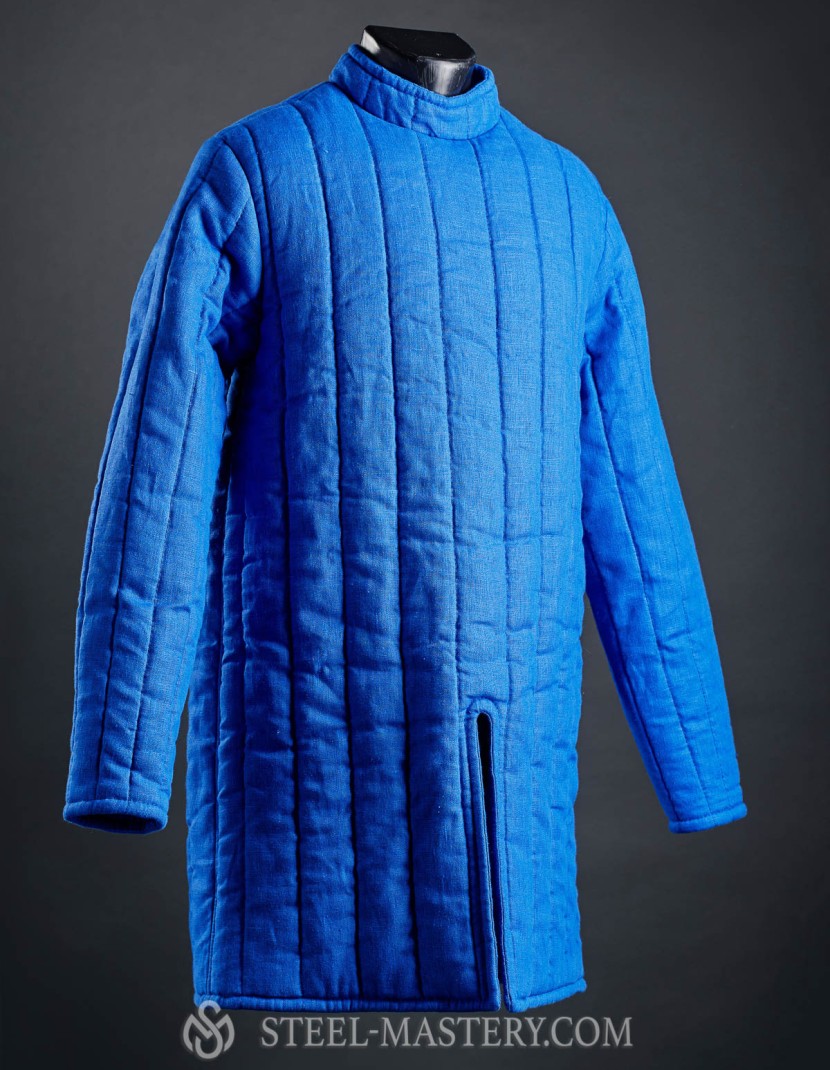 European gambeson front closed photo made by Steel-mastery.com
