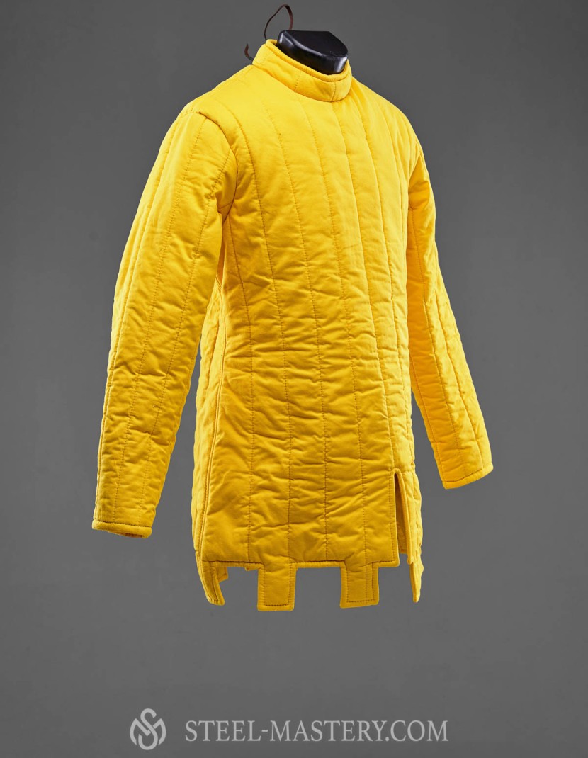 European gambeson front closed photo made by Steel-mastery.com