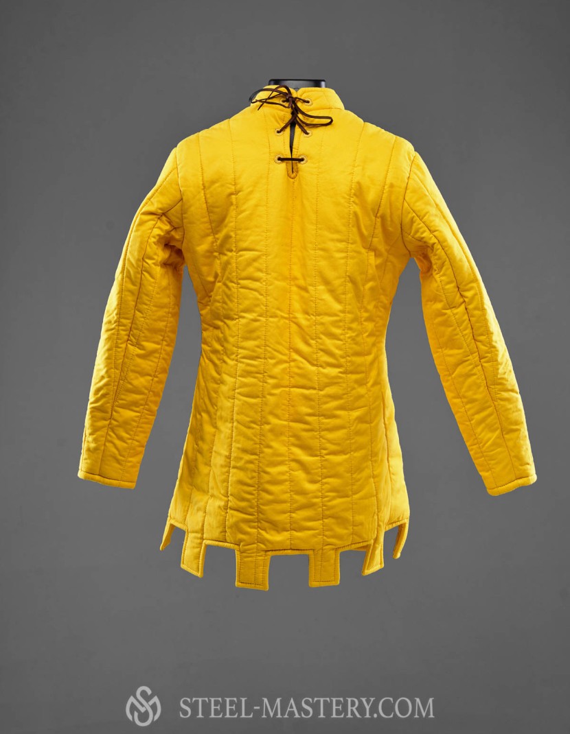 European gambeson front closed photo made by Steel-mastery.com