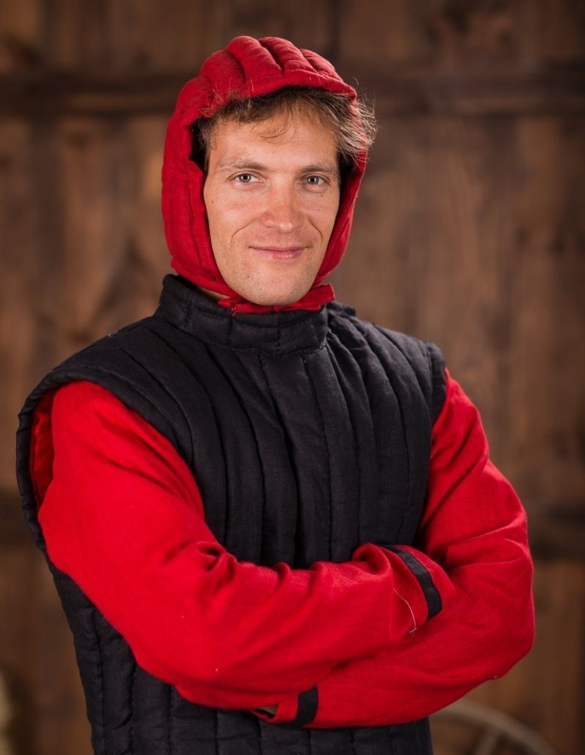 Sleeveless gambeson of XII-XIII centuries photo made by Steel-mastery.com