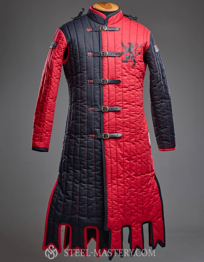 Long Knight gambeson of the XI-XV centuries photo made by Steel-mastery.com