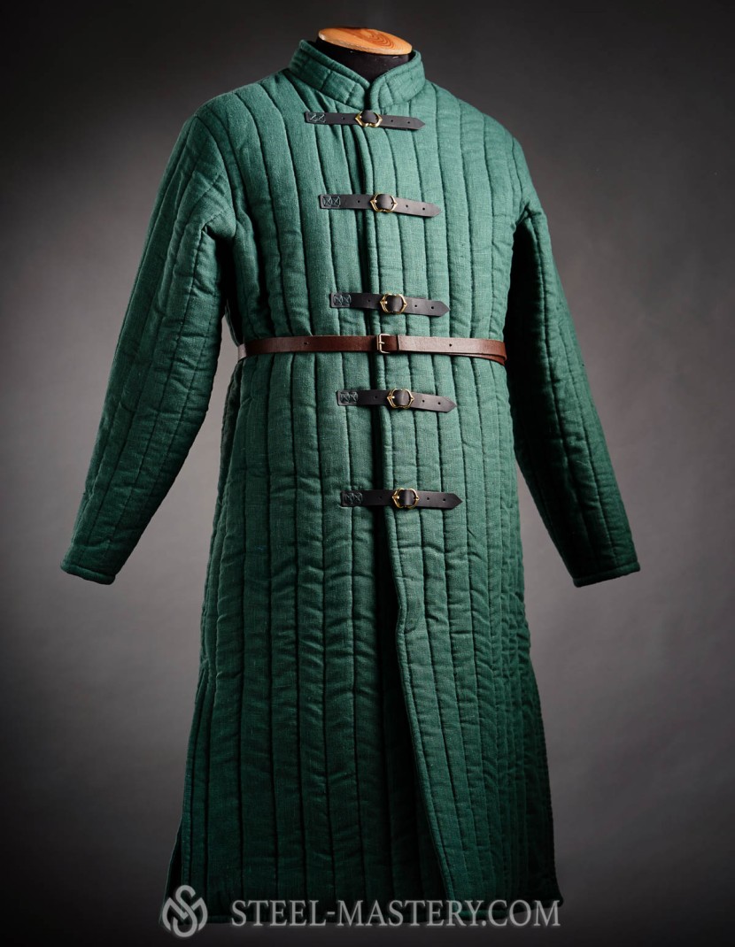 Long Knight gambeson of the XI-XV centuries photo made by Steel-mastery.com