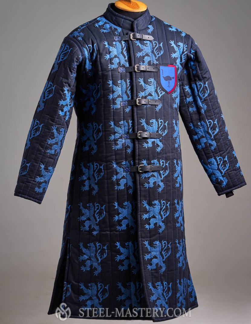 Long Knight gambeson of the XI-XV centuries photo made by Steel-mastery.com