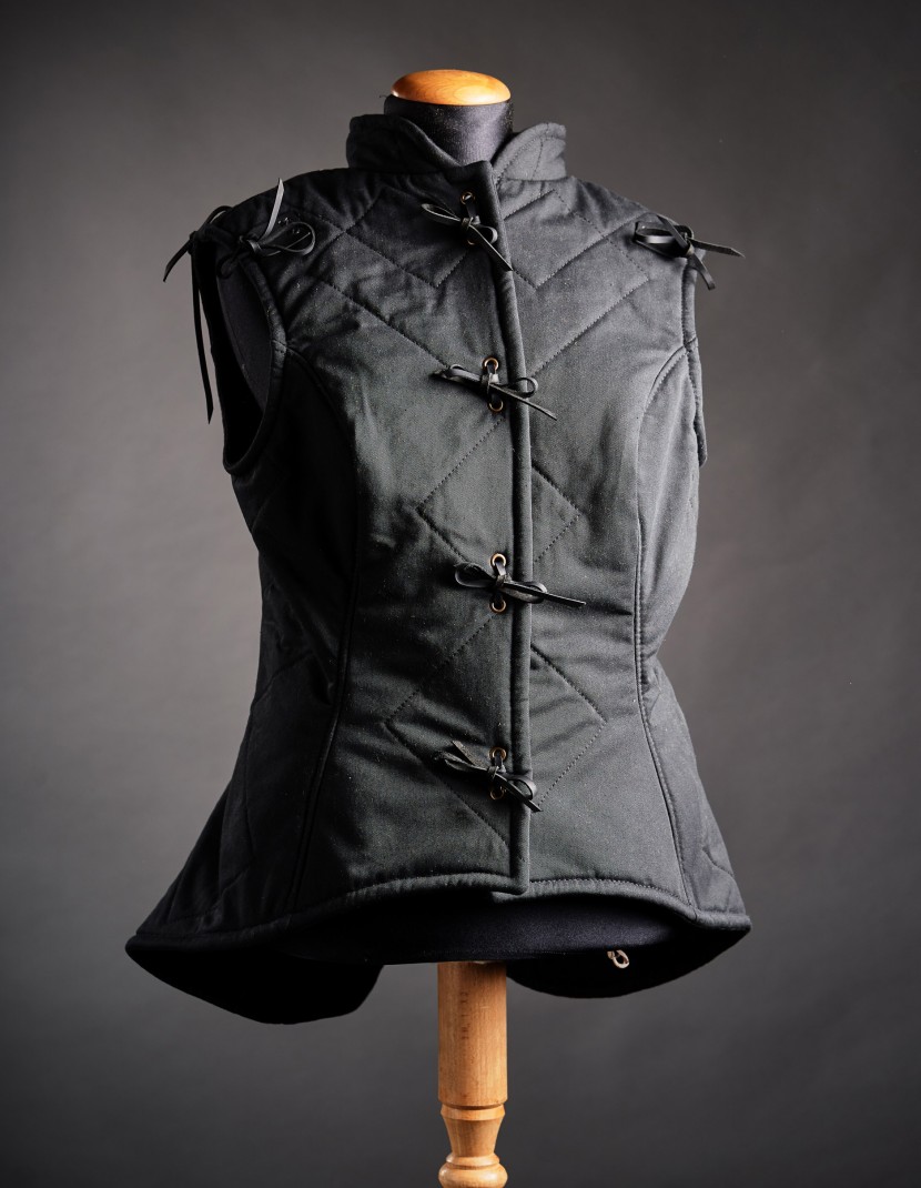 FEMALE SLEEVELESS GAMBESON photo made by Steel-mastery.com