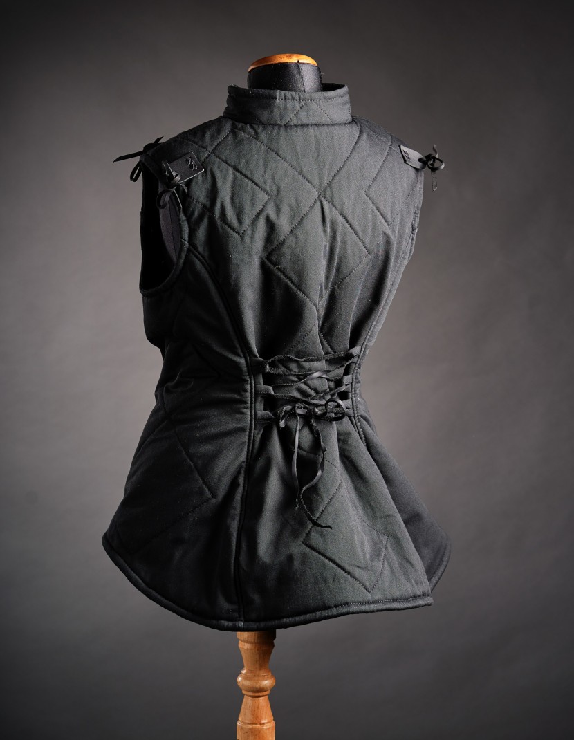FEMALE SLEEVELESS GAMBESON photo made by Steel-mastery.com
