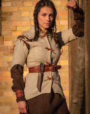 FEMALE SLEEVELESS GAMBESON