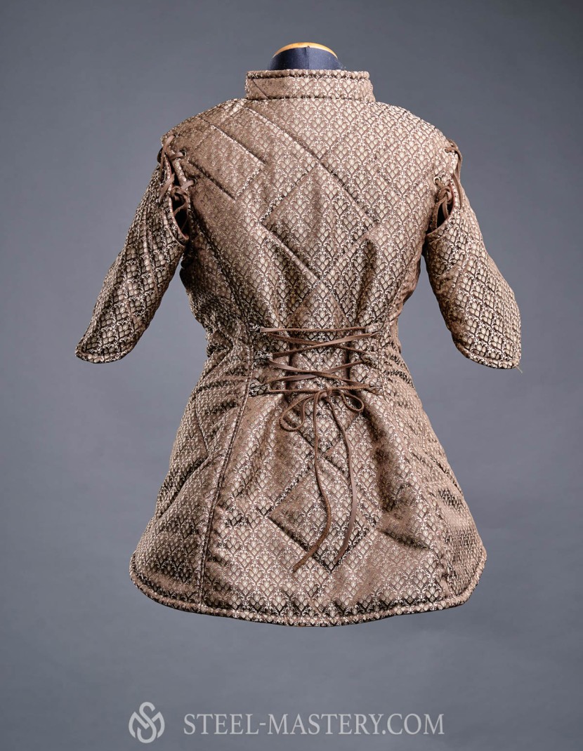 FEMALE ROYAL SLEEVELESS GAMBESON photo made by Steel-mastery.com