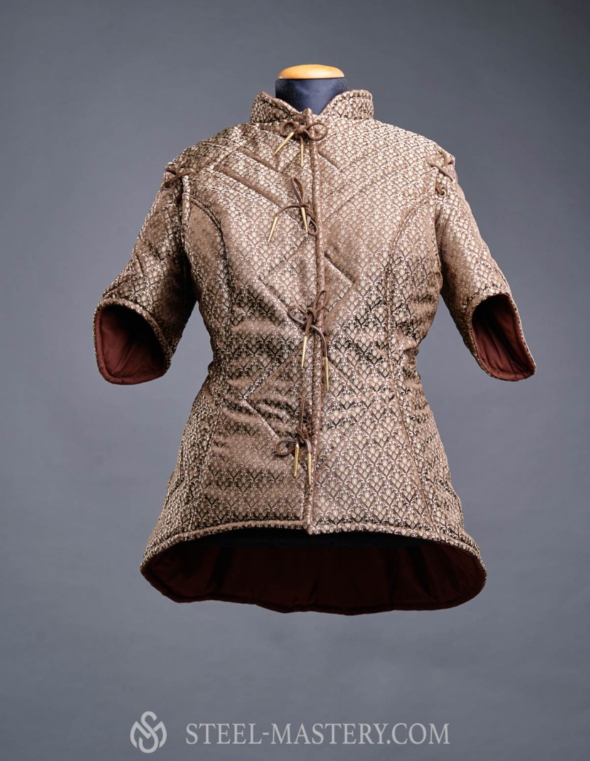 FEMALE ROYAL SLEEVELESS GAMBESON photo made by Steel-mastery.com