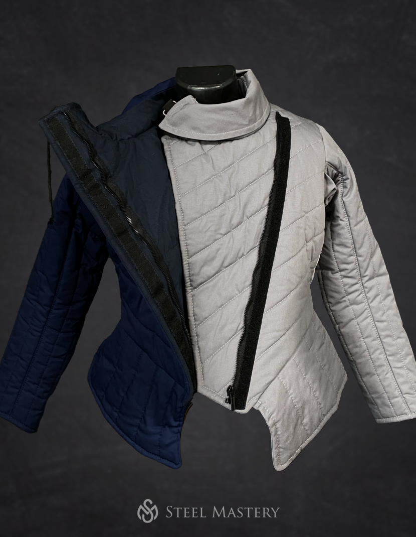 HEMA jacket with blade catcher and zipper photo made by Steel-mastery.com