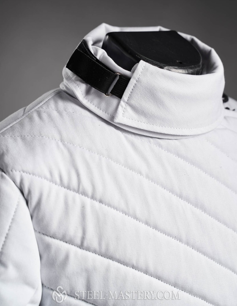 HEMA jacket with blade catcher and zipper photo made by Steel-mastery.com