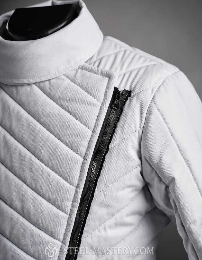 HEMA jacket with blade catcher and zipper photo made by Steel-mastery.com
