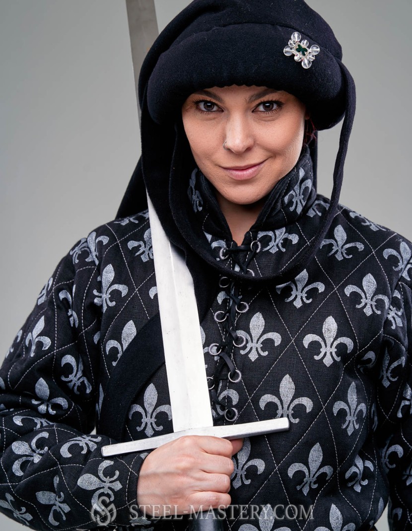 XVth century Jeanne d'Arc gambeson photo made by Steel-mastery.com