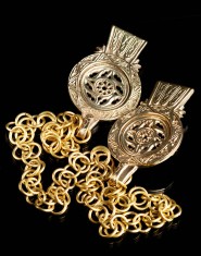 Medieval belt endings, XIV-XV centuries 1 pair in stock