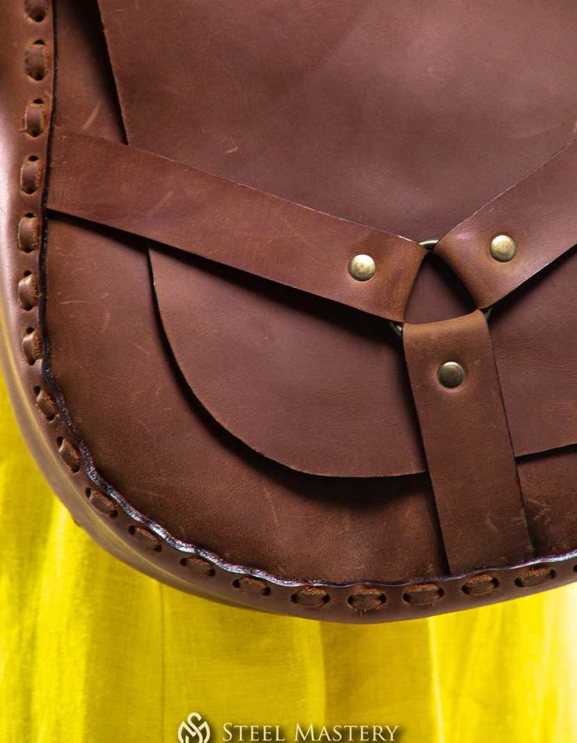 Enchanting Leather Shoulder Bag photo made by Steel-mastery.com