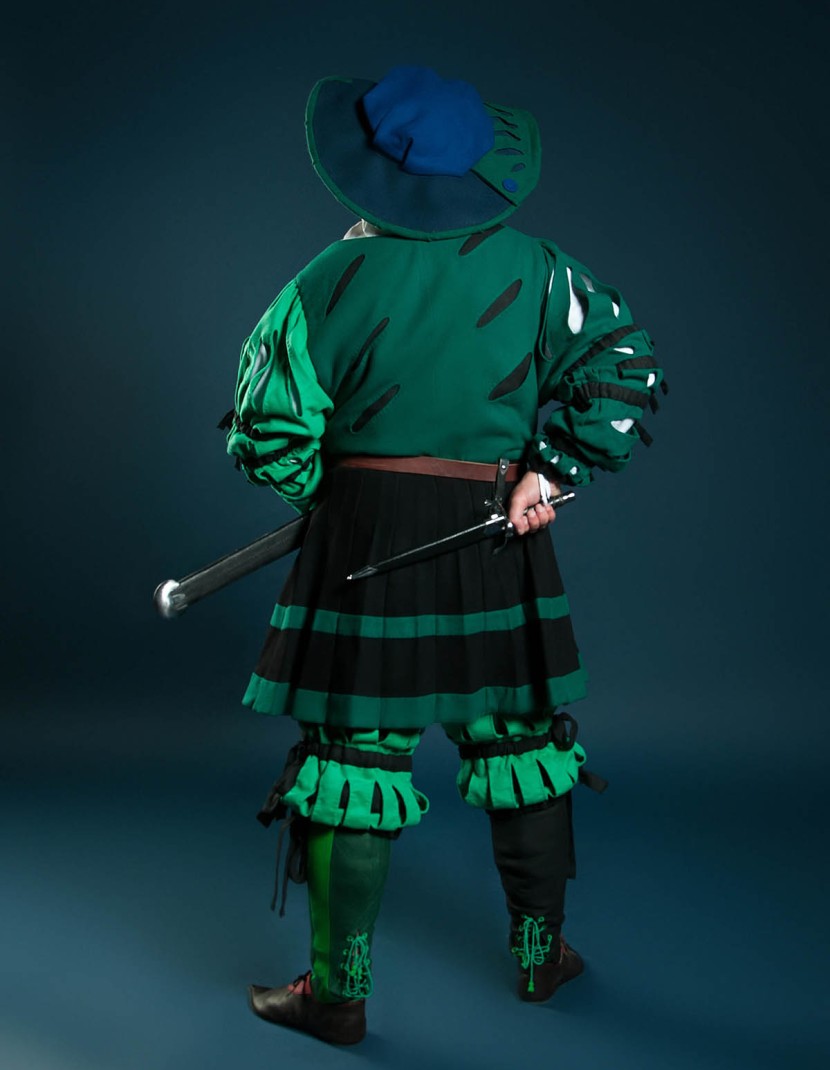 Costume of Landsknecht, XV century photo made by Steel-mastery.com