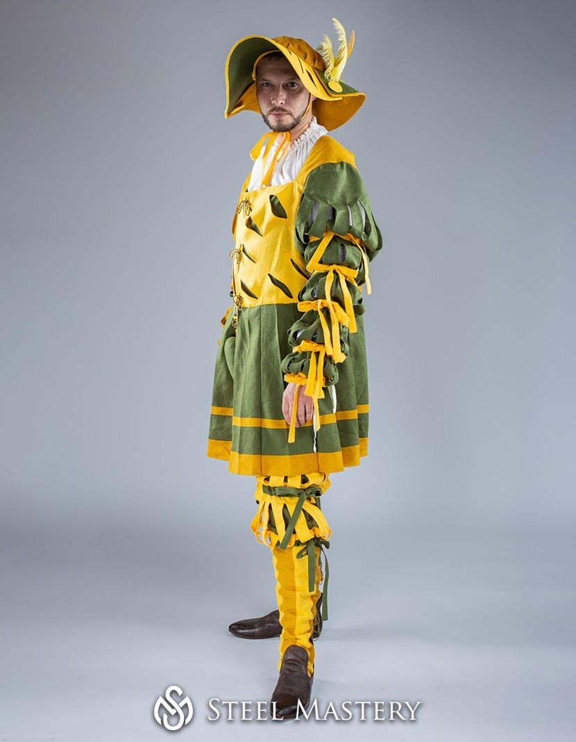 Costume of Landsknecht, XV century photo made by Steel-mastery.com