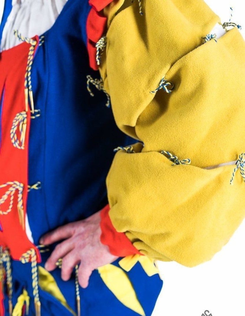 Medieval costume of landsknecht, XVI century photo made by Steel-mastery.com